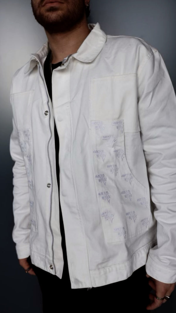Dreamer White Denim Jacket