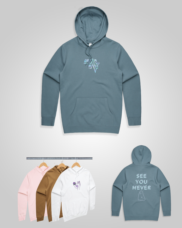 Ghosted Hoodie - Dream Wave Clothing